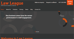 Desktop Screenshot of law-league.com